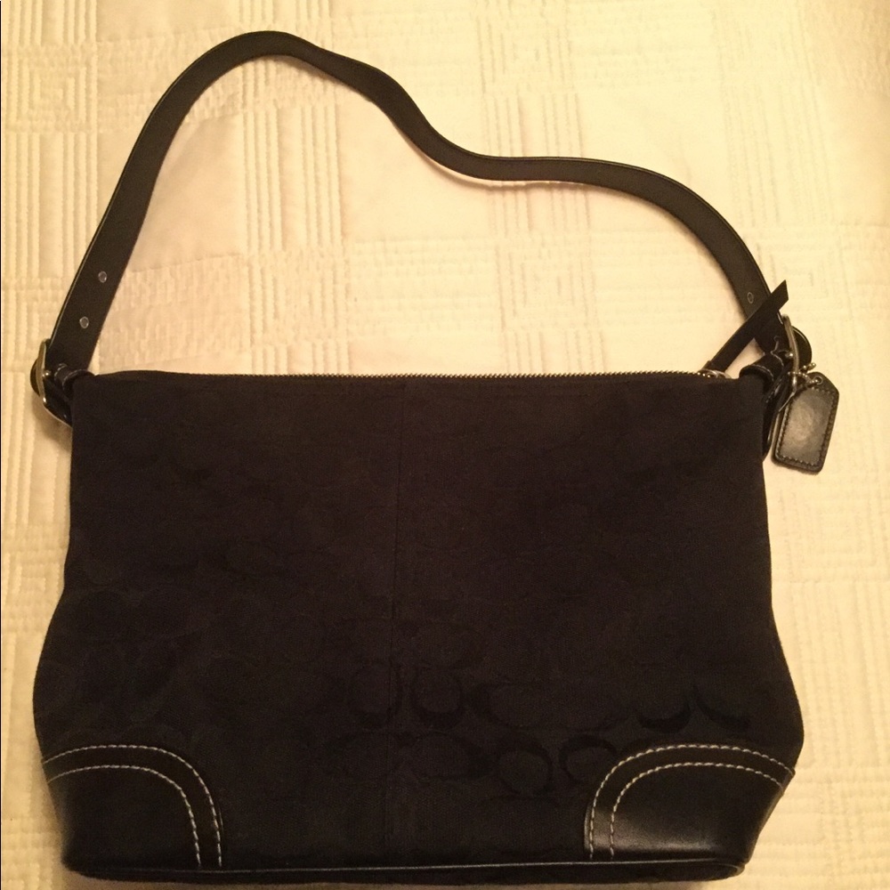 Coach black purse